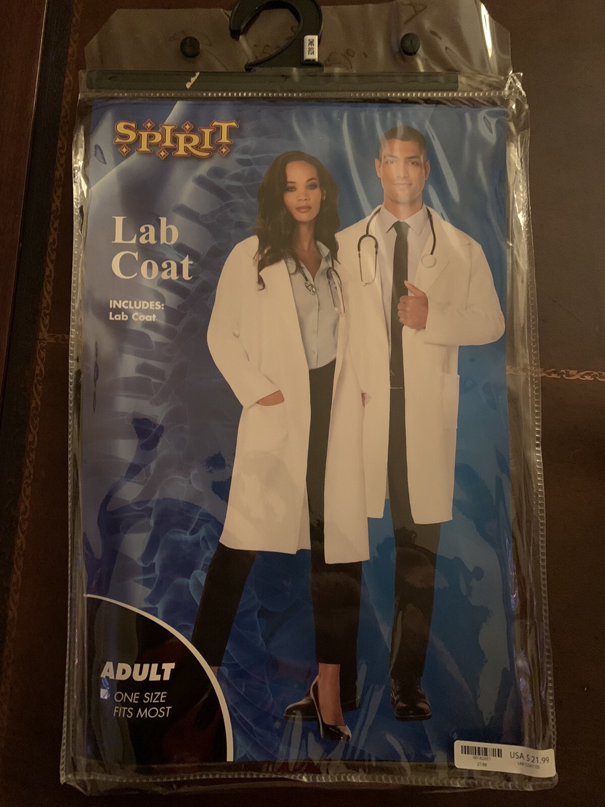 DOCTOR LAB COAT HALLOWEEN COSPLAY COSTUME MENS ONE SIZE FITS MEN WOMAN BRAND NEW