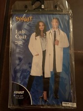 DOCTOR LAB COAT HALLOWEEN COSPLAY COSTUME MENS ONE SIZE FITS MEN WOMAN BRAND NEW