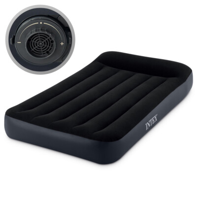 Intex Luftbett Gästebett Luftmatratze Pillow Rest 191 x 99 x 25 cm mit Pumpe