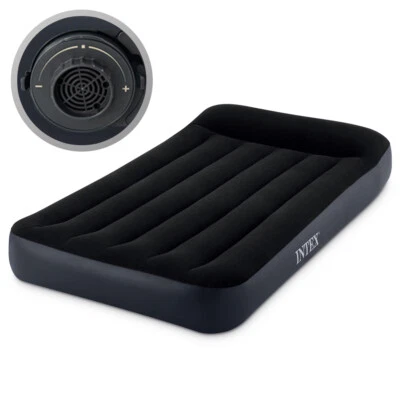Intex Luftbett Gästebett Luftmatratze Pillow Rest 191 x 99 x 25 cm mit Pumpe
