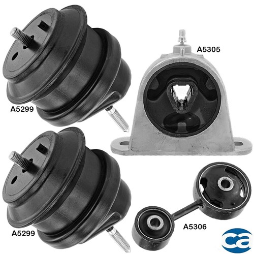 Engine Motor Mounts 4 Pcs Set For Chrysler Pacifica 3.5L 3.8L AT Only