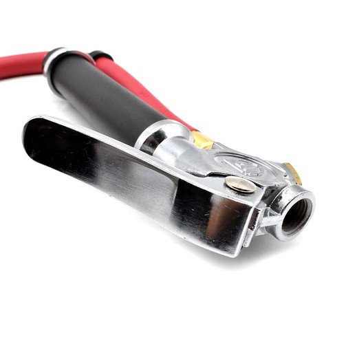 Heavy Duty Inflator 10-120 PSI mit 12? Rote Gummischlauchpeitsche & Spannfutter TF5135 - Bild 2 von 5