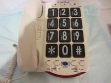 Clarity JV35 Amplified Braille Phone w/ Instructions- Untested- Looks New 615C 