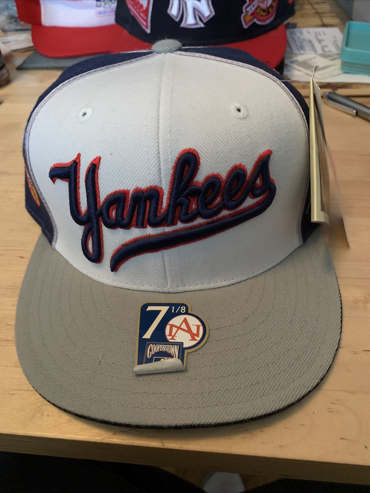 Vintage New York Yankees Hat by American Needle Cooperstown Collection NWT
