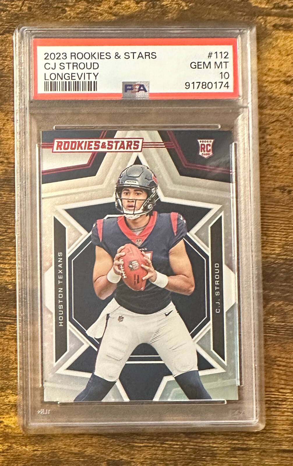 2023 Rookies & Stars Longevity #112 CJ Stroud RC PSA 10 #S4690