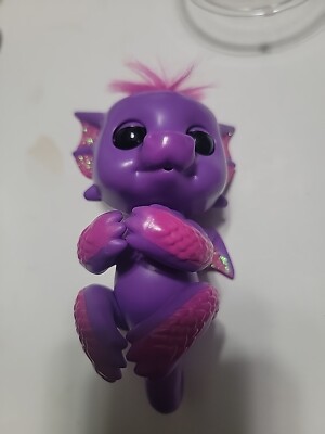 Fingerlings Purple Dragon WowWee Interactive Work