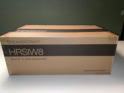New Speakercraft SC-HRSIW8-CAB In Wall Subwoofer each   (Sunfire Amplifier Reqd)