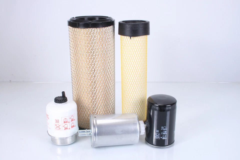 MARKENLOS Filterset für JCB 406 T4 mit Kohler Motor KDI2504M/26 ab BJ 2017 Filter Kit