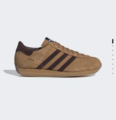 Sz M12 W13 Adidas Originals COUNTRY JAPAN SHOES Desert Brown