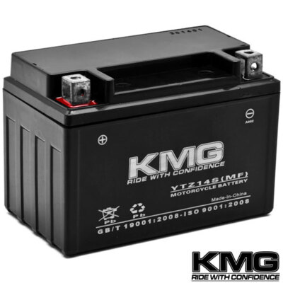 YTZ14S Sealed Maintenance Free Battery 12V Powersport Motorcycle Scooter ATV SMF