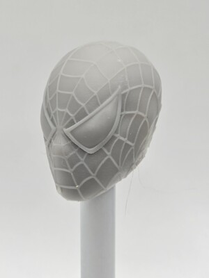 3d Print TOBY SPIDERMAN HEAD 1:10 7'' DIAMOND SELECT MCFARLANE DC MULTIVERSE