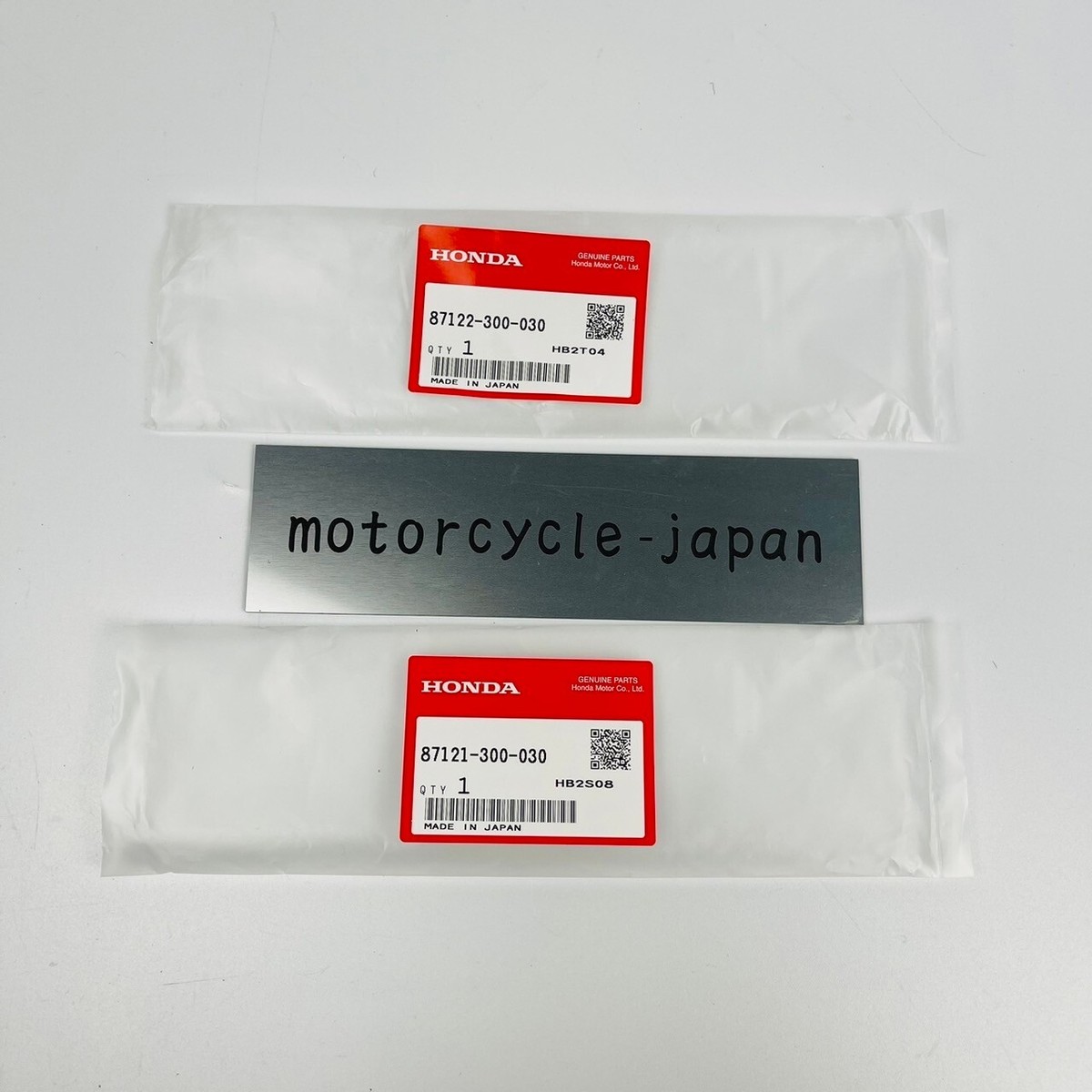 セット Honda Genuine NOS CB750 CB500 CB550 Tank Emblem 87121-300-030