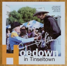 Dukes of Hazzard Hollywood Hoedown JAMES BEST & TOBY KEITH 5x5 Autograph RP Pic