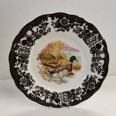 ROYAL WORCESTER PALISSY SPIELSERIE TELLER REBHUHN
