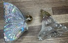 New ListingGlass Avon perfume bottles vintage Butterfly And Flower