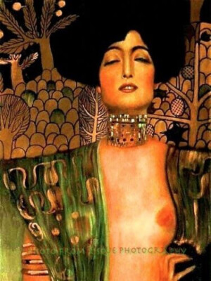 Judith 8.5x11'' Photo Print Gustav Klimt Fine Art Nouveau Painting Nebuchadnezzar
