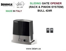 BENINCA CANCELLO SCORREVOLE MOTORE ELETTRICO APRIPISTA OPERATORE (BULL424R)