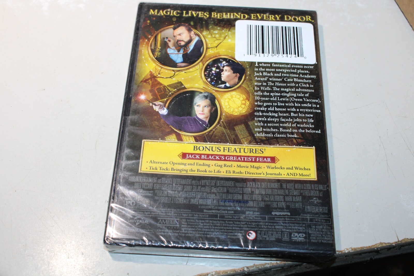 The House with a Clock in Its Walls [DVD] Jack Black