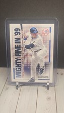 2000 Fleer Impact Mighty Fine in '99 #14 MF Jim Leyritz New York Yankees 