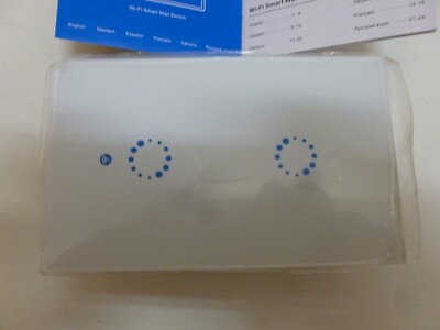 ORIGINAL SONOFF TX T2US2C Schalter Smart Wand Wifi App 2 Buttons Berühren