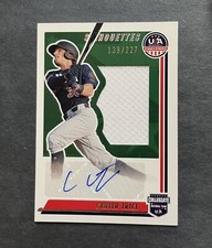 2022 Panini USA Baseball Stars & Stripes /227 Carter Trice #SIL-CT Auto
