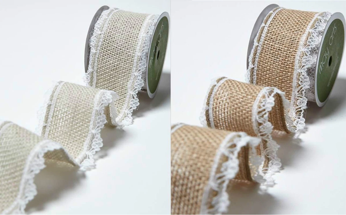 Nastro In Pizzo Di Cotone Bianco Latte – 7,8 M, Larghezza 7,9 Cm, Con Occhielli, Per Cucito E Decorazioni Fai-da-te - 4