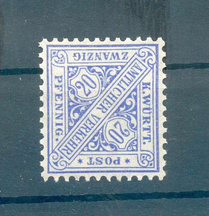 Württemberg 253 Top Value MNH Mint 30EUR (72914)