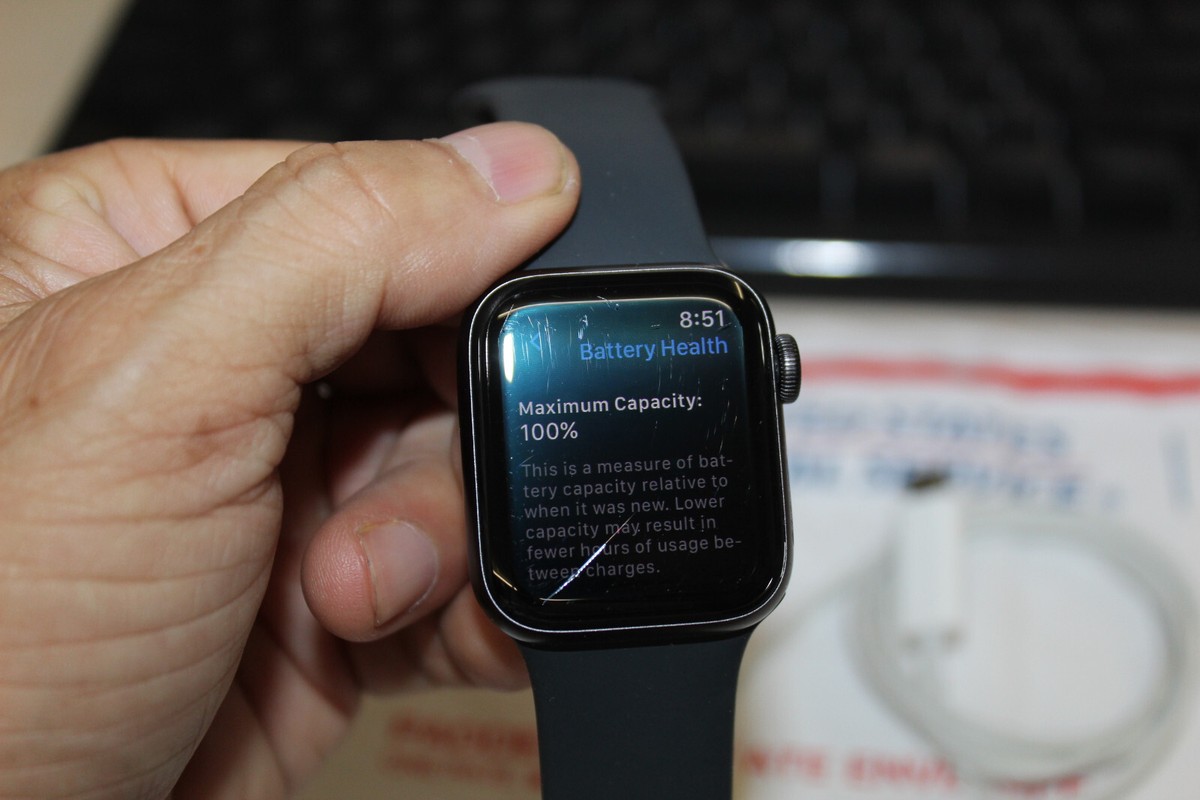 Maximum Capacity How To Check Battery Life Of Apple Watch How To