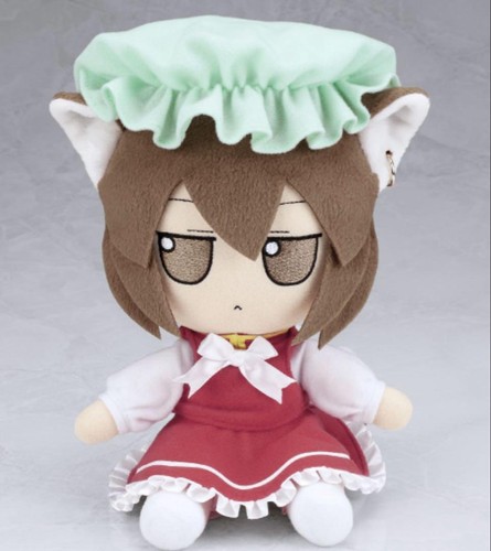 Touhou Project Fumo Fumo Chen Plush Doll toy Series 39 With TinBadge 1.5 Ver. - Picture 3 of 4