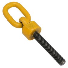 M20 x 120mm Swivel Rotating Lifting Point Eye Bolt With Ring 2.0 Ton Capacity