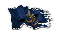 3x Idaho State Flag Decal Sticker Car Truck Window Vehicle Bumper Graphic