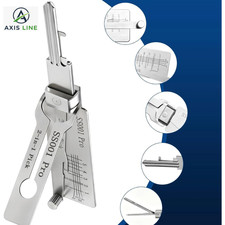 Key Decoder 2 In 1 Portable Lock Picking Set Hook And Pickup Tool Kit Ergonomic Key Decoder 2 In 1 Portable Lock Picking Set Hook And Pickup Tool Kit Ergonomic