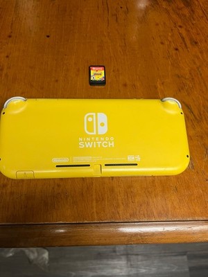 Nintendo Switch Lite Yellow 32GB Video Game System W/ Sonic Mania