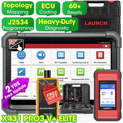 2026 LAUNCH X431 PRO3S V+ ELITE Pro 5 Diagnostic Tool J2534 Programming Coding