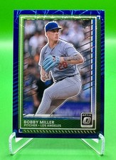2025 Donruss Optic Baseball Bobby Miller Blue Velocity