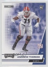 2020 Panini Playoff Rookies Goal Line Andrew Thomas #274 xm0