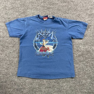 Vintage 1996 Yu-Gi-Oh! Seto-Kaiba Anime Manga Shirt XS 17x20 Kazuki-Takahashi