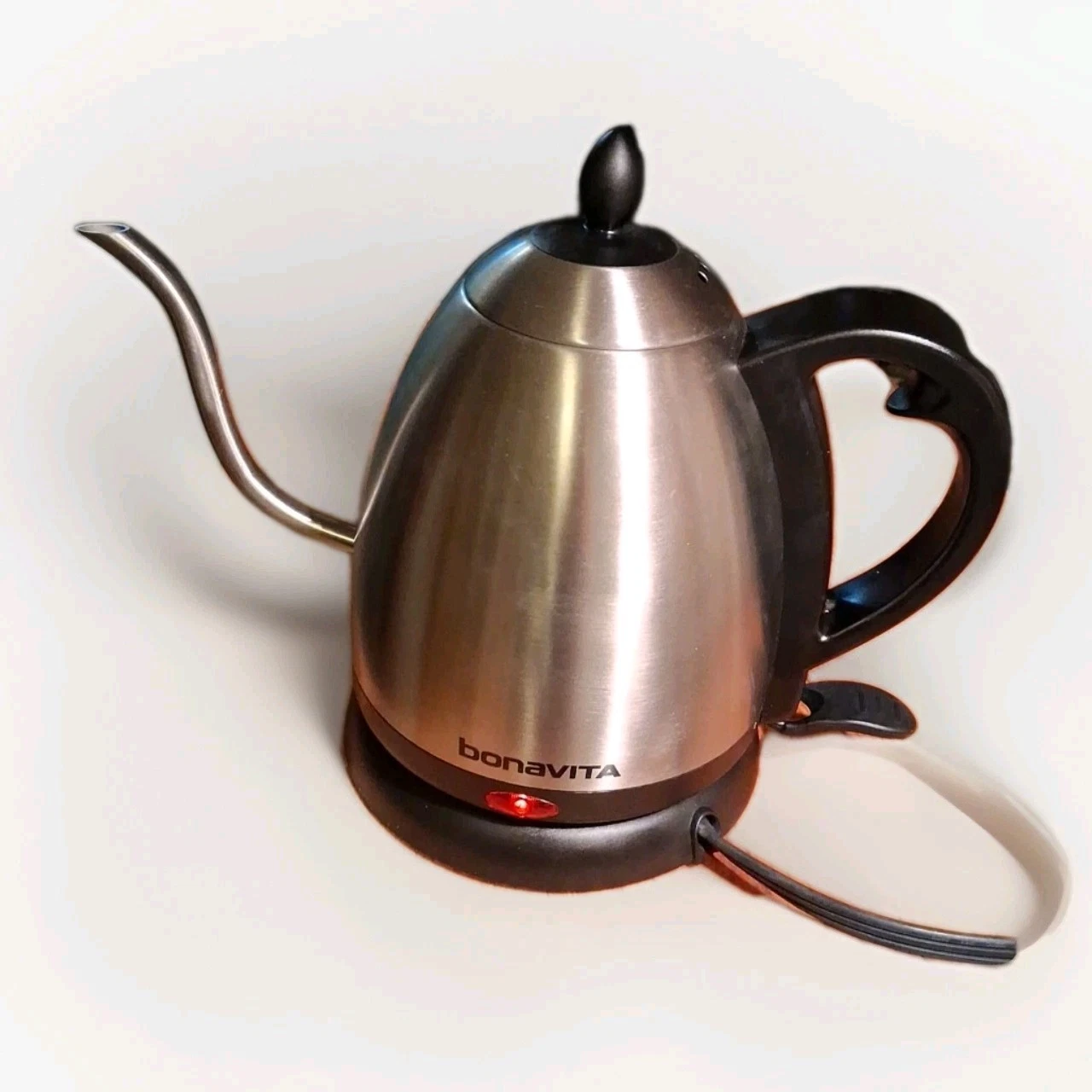 Bonavita 1 Liter Electric Gooseneck Kettle (Non-digital) Stainless Steel, EUC