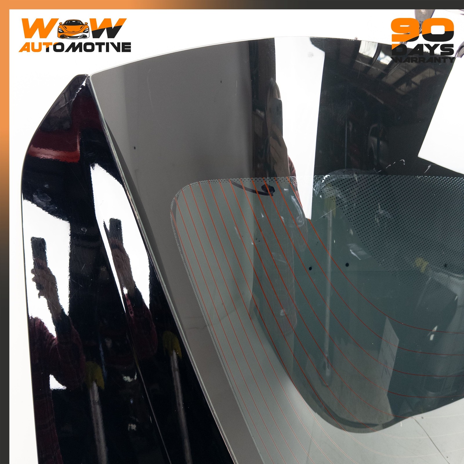 08-13 CHEVROLET CORVETTE C6 REAR COMPARTMENT LIFT WINDOW PANEL GLASS ASSEMBLY OE