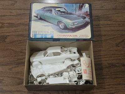 #ad Vintage AMT #x27;68 CORVAIR YENKO STINGER 1 25 Scale Model Kit Original Unbuilt RARE $99.98