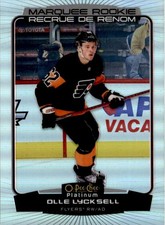 Olle Lycksell 2022-23 O-Pee-Chee Platinum Rainbow RC #285 Philadelphia Flyers