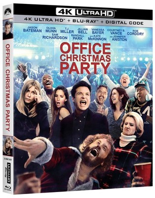 Office Christmas Party (4K UHD Blu-ray) Jennifer Aniston Jason Bateman