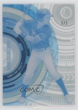 2017 Bowman High Tek Pattern 1 Circles Printing Proofs Cyan 1/1 Lucius Fox 0c6