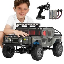 1:12 RC Car Toy, 4WD 2.4GHz Remote Control Off-Road Crawler Vehicle IPX4 Wate...