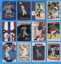Alfonso Soriano Lot (12 cards) Blue Ice Prizm 2K6+, New York Yankees Baseball