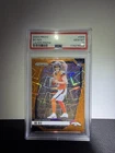 2024 Panini Prizm Orange Lazer Bo Nix Rookie Card PSA 10