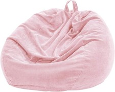 Bag Chair Cover (No Filler) for Kids and Adults. Extra Large 300L Bean Bag Stuff