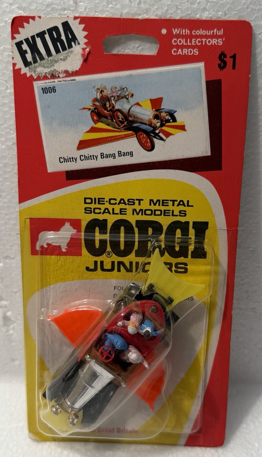 Corgi Juniors 1006, Chitty Chitty Bang Bang - Free Price Guide