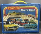 EH Vintage 1978 Matchbox Lesney 48 Car Carry Case With 41 Various Assorted Cars
