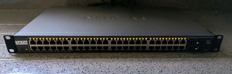 NetGear GS748T V4H2 48-Port Gigabit Ethernet Smart Switch